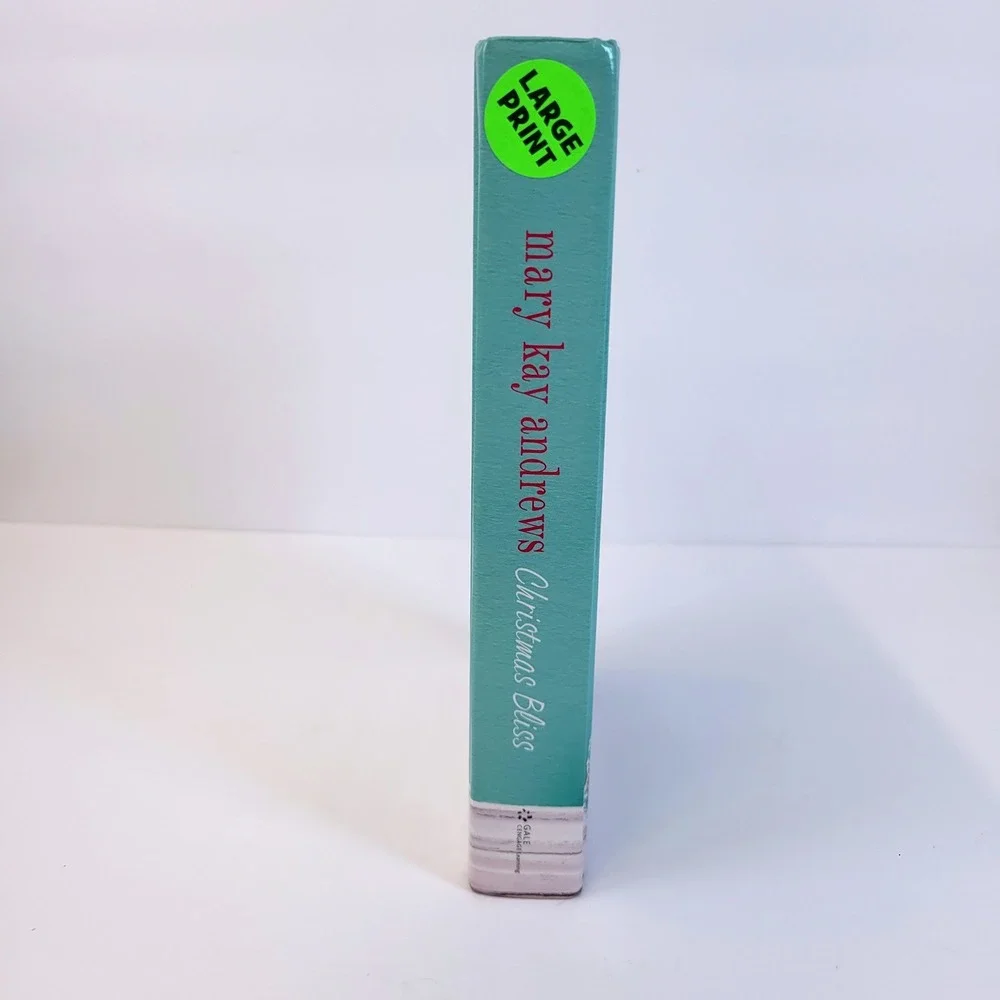 Mary Kay Andrews Christmas Bliss Large Print Hardcover Novel Book